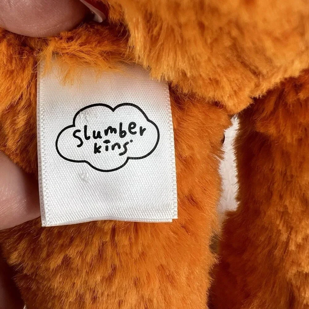 Slumberkins Alpaca Pumpkin Kin Plush‎ Soft Lovey Stuffed Animal Halloween Orange